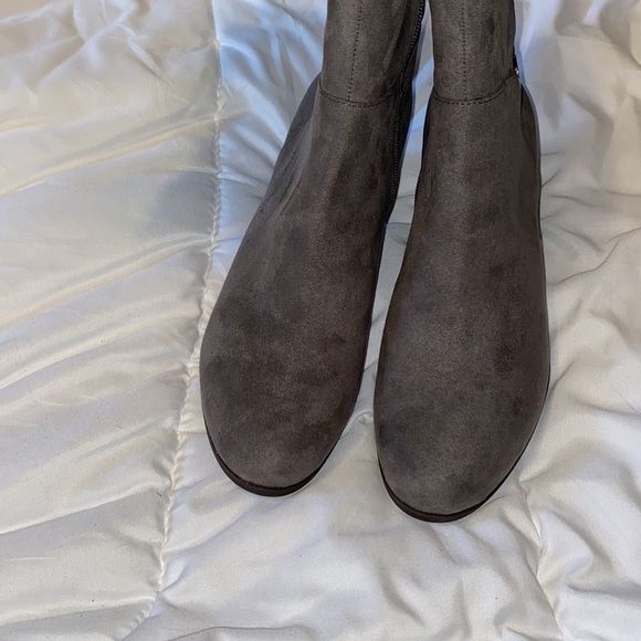Giani Bernini Adonnys Gray Memory-Foam Dress Boots New - Picture 6 of 13